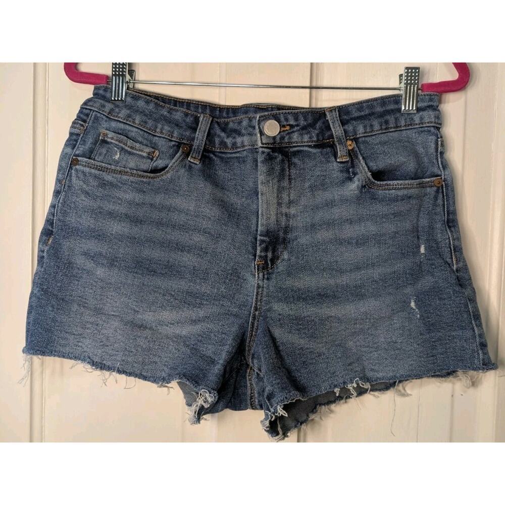 Blank Nycj The Essex Denim Cut Off Shorts Women's Size 31 Blue Organic (844)